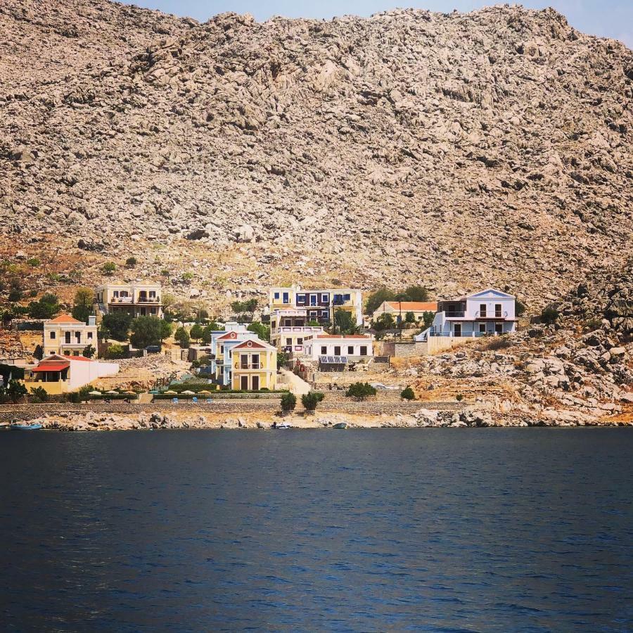 Irene Double Apartment Katoi Symi Exteriör bild