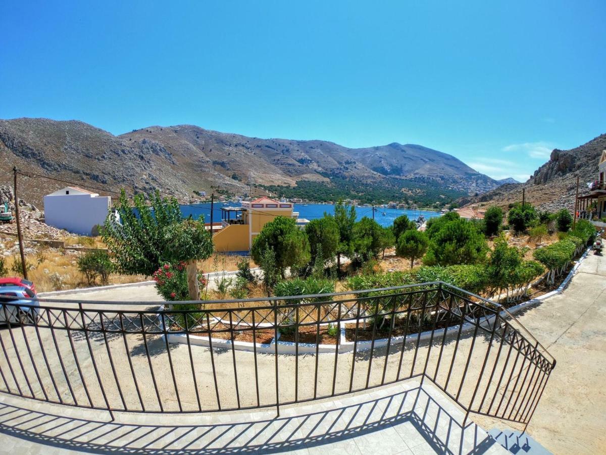 Irene Double Apartment Katoi Symi Exteriör bild