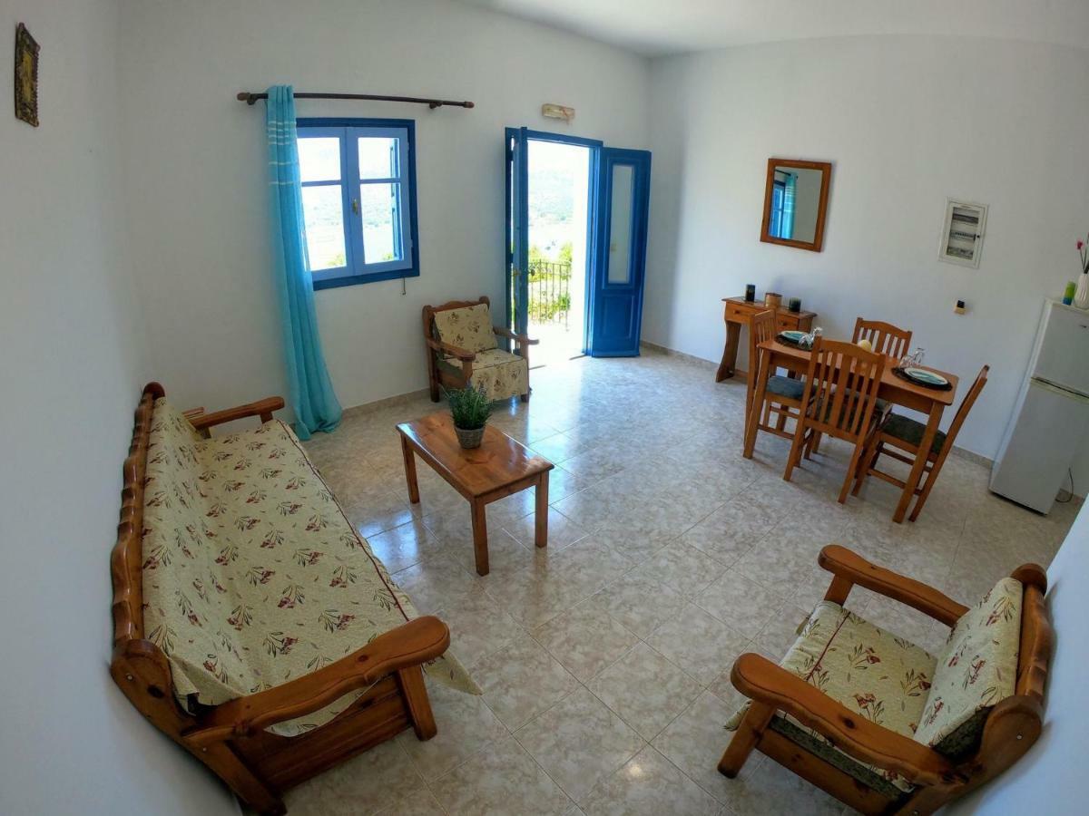 Irene Double Apartment Katoi Symi Exteriör bild