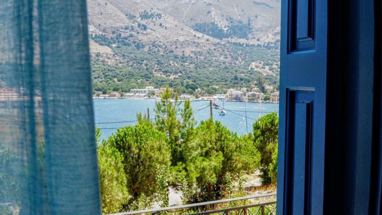 Irene Double Apartment Katoi Symi Exteriör bild