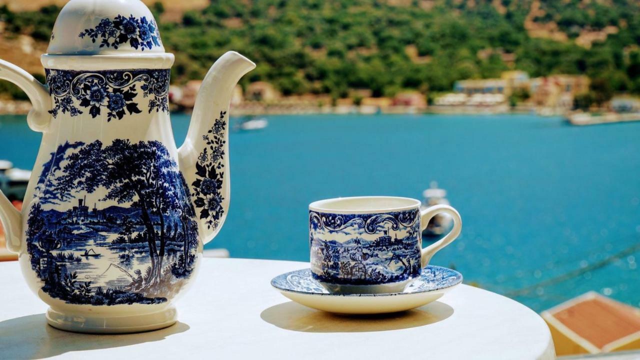 Irene Double Apartment Katoi Symi Exteriör bild